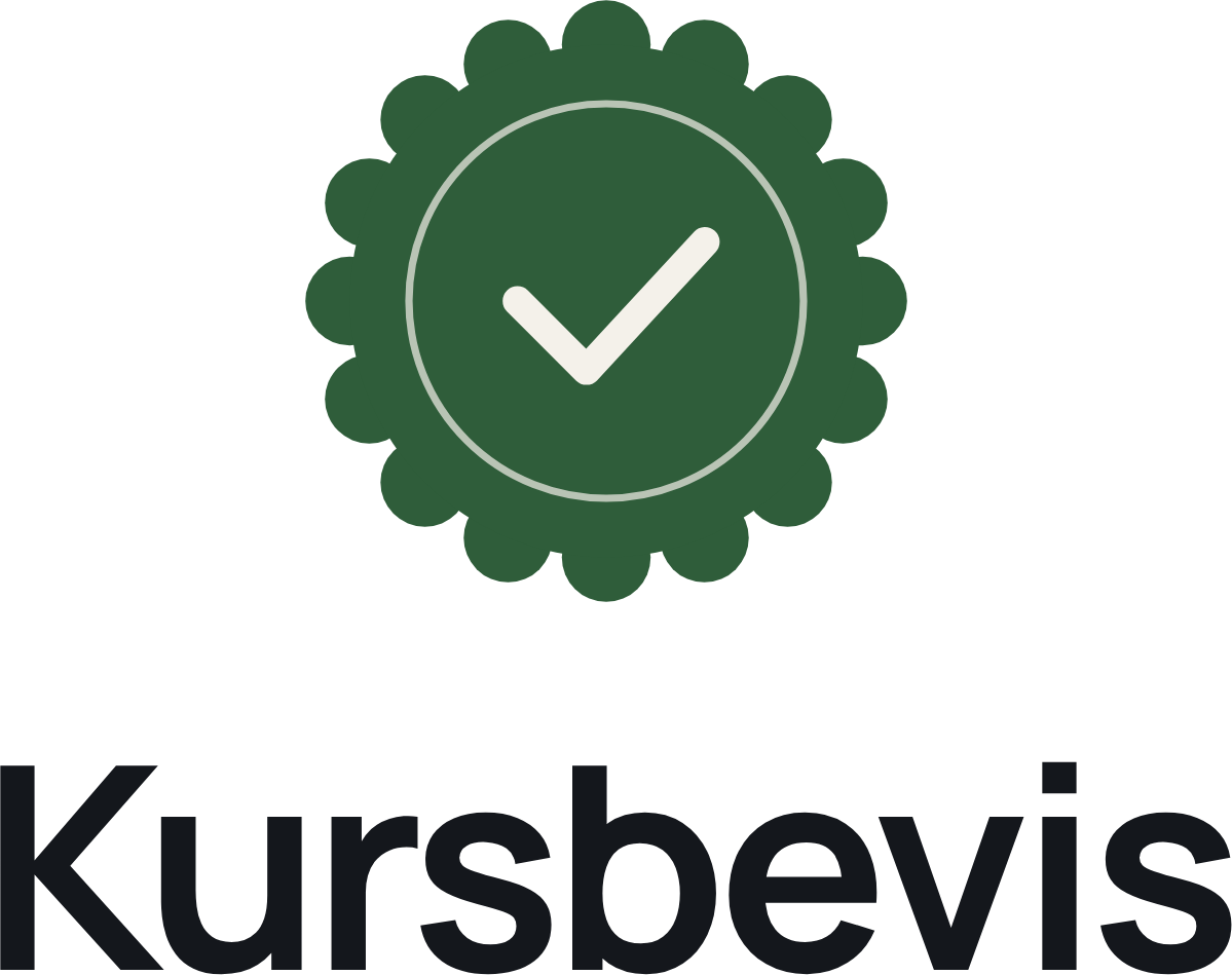 Kursbevis